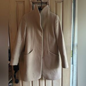 Aritzia Wilfred Tan Wool Coat